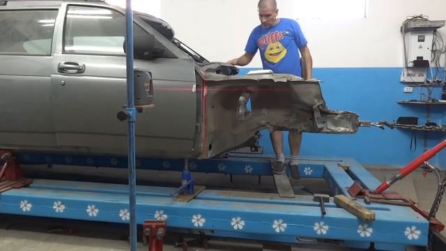 Priora. лобовой удар. вытяжка. смотреть онлайн