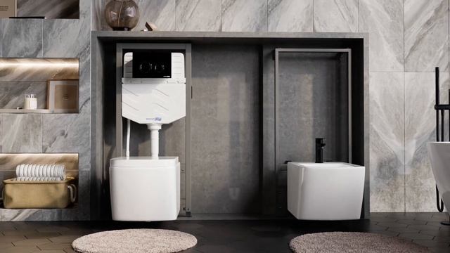 Системы инсталляций для унитазов и биде от бренда WasserKRAFT. смотреть онлайн