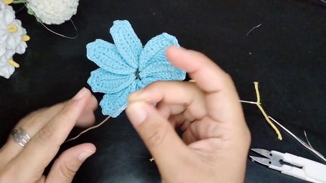 flor a crochet (cosmos bipinnatus)PASO A PASO fácil de realizar смотреть онлайн