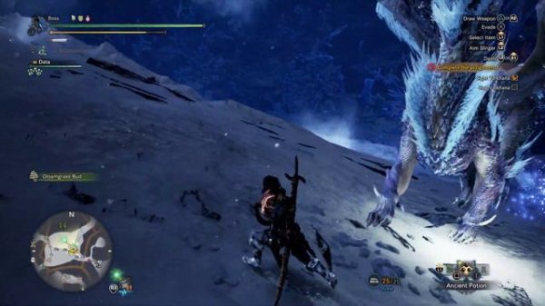 Monster Hunter World: Iceborne - Velkhana Hunt (Solo / Longsword)
