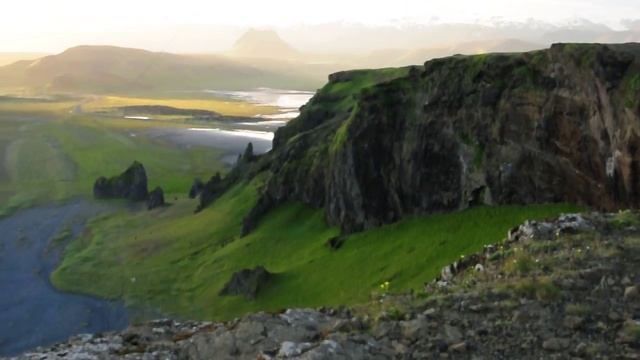 Iceland, Dyrholaey peninsula Vid3 смотреть онлайн