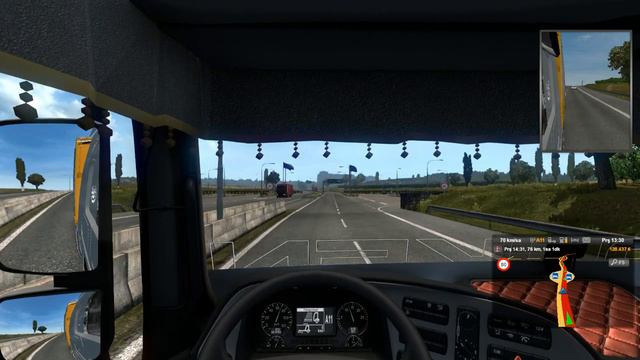 Mercedes Benz ACTROS, Manken mod İle Yollardayız - ETS 2 смотреть онлайн