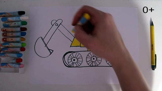 #какнарисовать #ЭКСКАВАТОР Уроки Рисования Для Детей #howtodraw #EXCAVATOR #drawforchildren смотреть онлайн