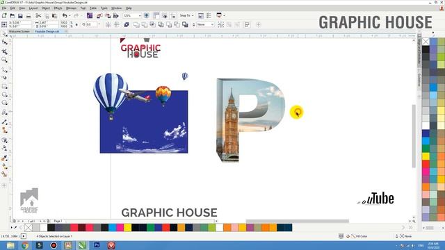 Coreldraw Tutorial | Travel 3d Text Effect Design in Coreldraw || #Graphic House смотреть онлайн