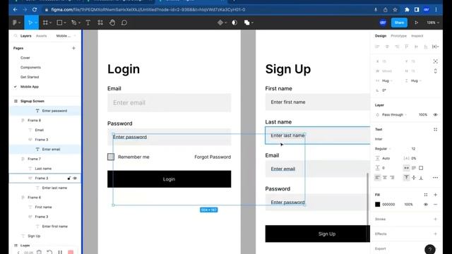 Refining Sample App Screen in Figma смотреть онлайн