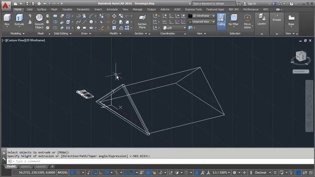 AutoCAD 3D Roof Modeling Tutorial смотреть онлайн