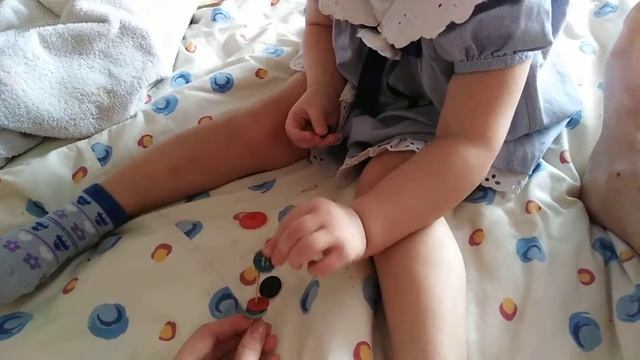 Занятие с пуговицами