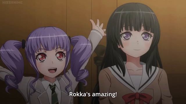 Bang Dream - Rokka's Solo Guitar Performance смотреть онлайн