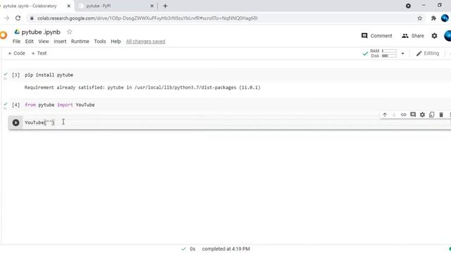 Pytube to download YouTube video смотреть онлайн