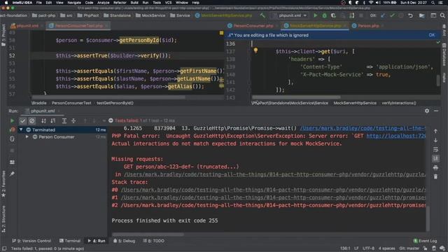 014: HTTP Consumer Testing - Pact (PHP) смотреть онлайн