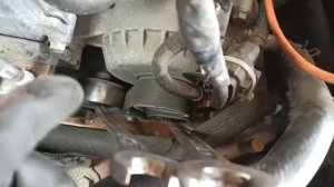 Замена ремня Генератора и Помпы Hyundai Sonata YF Hybrid