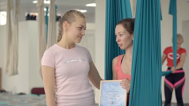 Отзыв о Базовом курсе "Основы Аэройоги". Татьяна Дятлова смотреть онлайн