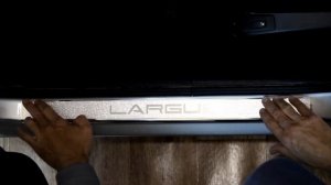 Наклейки на пороги для LADA (ВАЗ) Largus