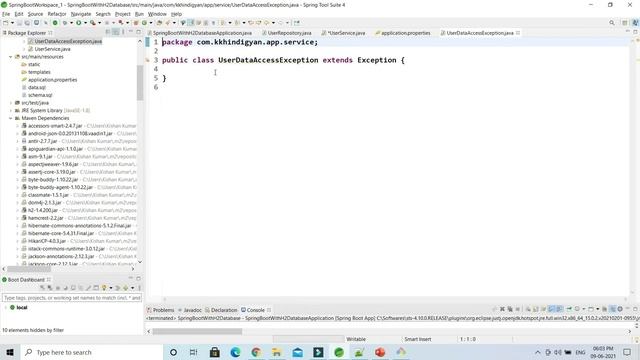 Spring Boot + JPA + Exception Handling | Spring Data JPA repository Exception Handling | Hindi смотреть онлайн