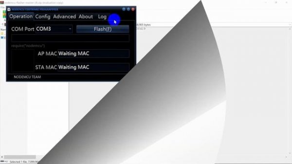 LoLin NodeMCU V3 ESP8266 Firmware flashing AT Firmware