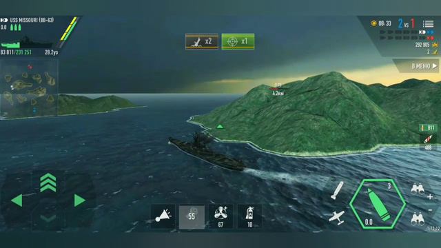 НА этом линкоре потопил Супер линкор Super Alse!!! когда у него было пару хп.