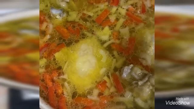 Куриный суп шикарный обед??все будут просить добавки #foodstory #вкуснятина #готовимвкусно смотреть онлайн