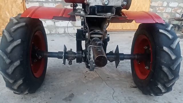 Установка опоры на вал редуктора мотоблока Авангард. смотреть онлайн