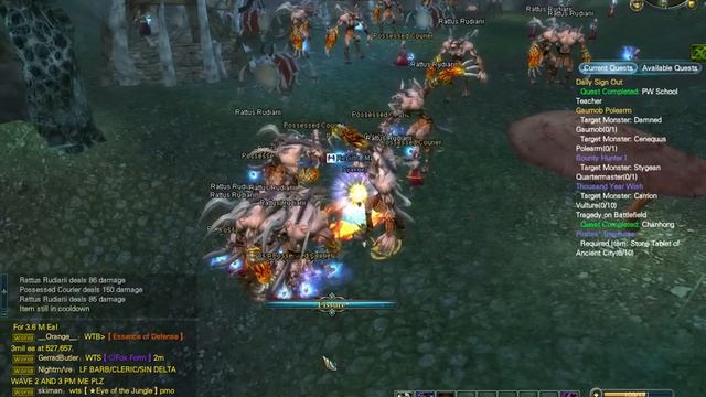 Perfect World International: Phoenix Valley Lvl 85-94 Blademaster Solo смотреть онлайн