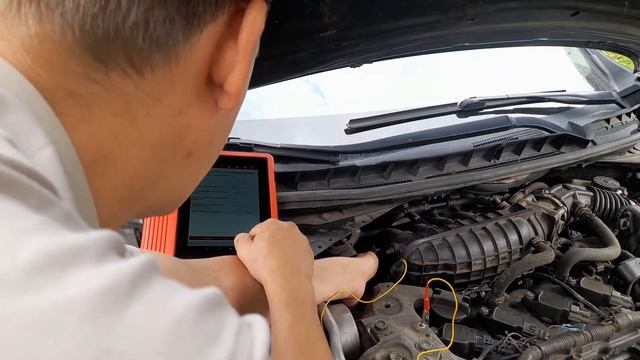 Nissan Teana. Ошибка цепи клапана фазовращателя. смотреть онлайн