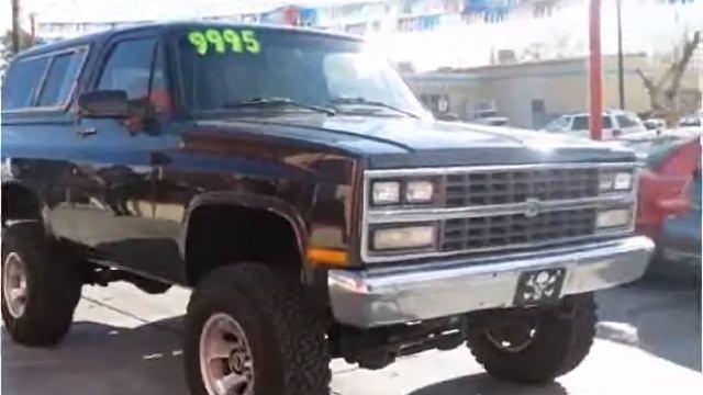 1990 Chevrolet Blazer Used Cars Albuquerque NM смотреть онлайн