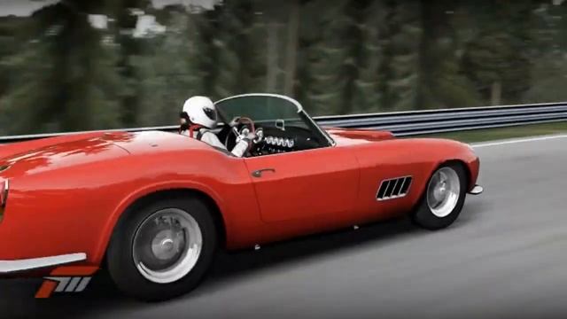 1957 Ferrari 250 California Forza Motorsport 4 Nordschleife engine sound смотреть онлайн