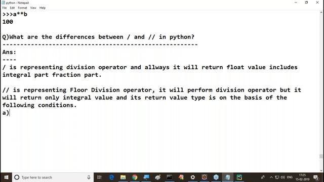 Python Tutorials || Python Operators Part - 1 || By Nagoor Babu Sir смотреть онлайн