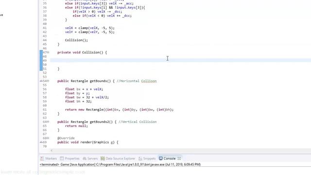 Java Game Development Precise Collision System смотреть онлайн