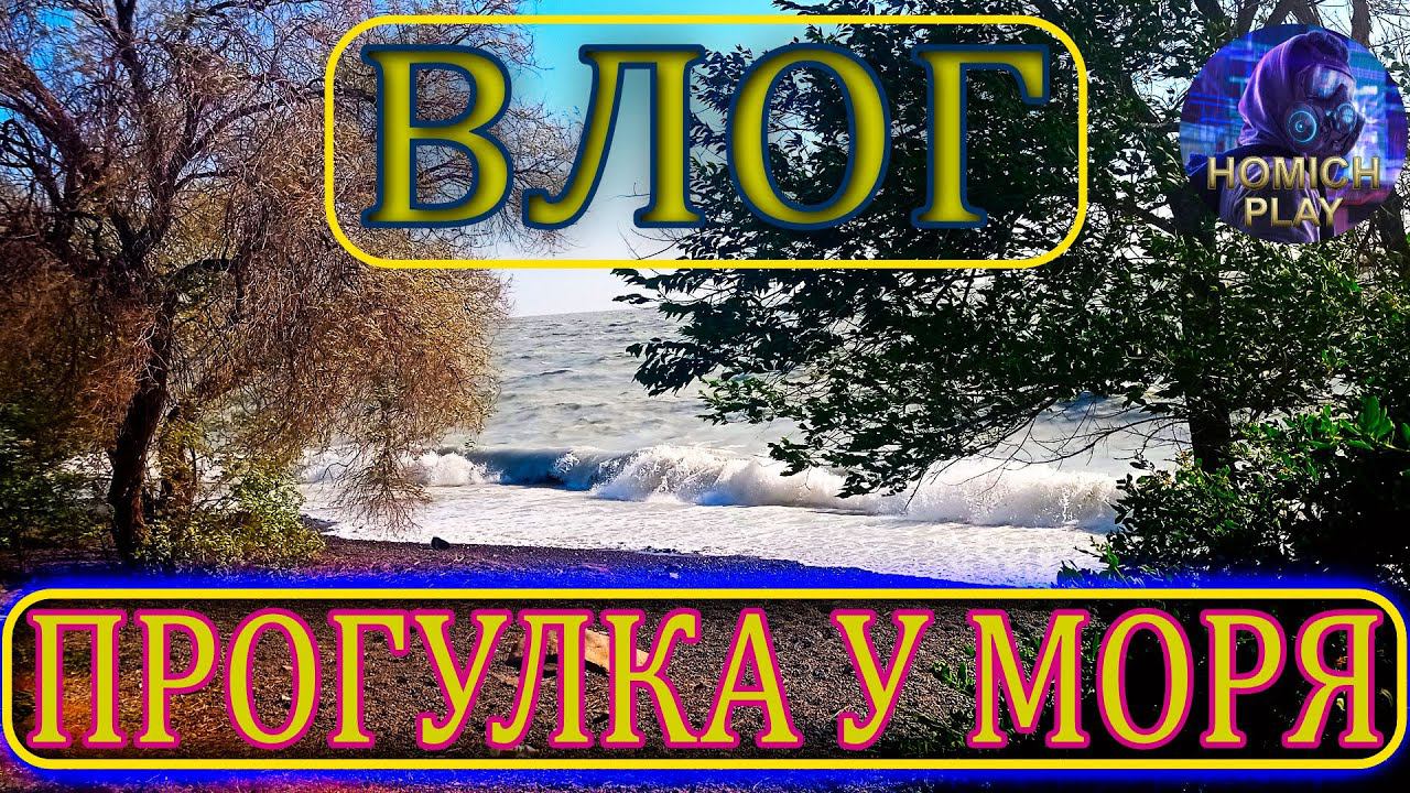 Прогулка к бушующему Морю - Влог смотреть онлайн