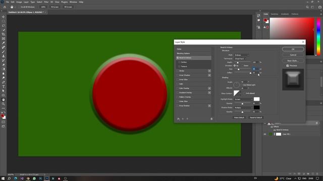 Bevel & Emboss in Photoshop | Beginner's Guide смотреть онлайн