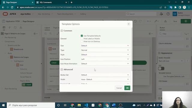 Projeto RH - Oracle APEX - Formulário/ Relatório de Cargos смотреть онлайн