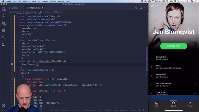 Spotify Player - “Can it be done in React Native?” смотреть онлайн