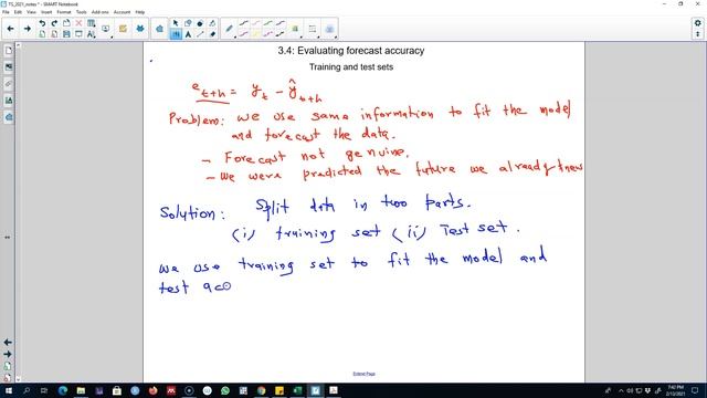 3.11: Splitting time series data into training and test data смотреть онлайн