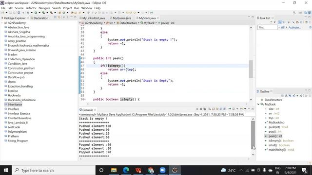 Linked-List Data Structure in Java implementation смотреть онлайн