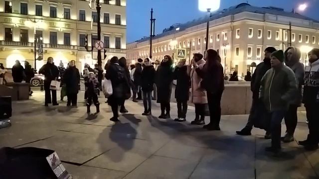 УЛИЧНЫЕ МУЗЫКАНТЫ,СПб гр.АЙДАХО(14) 04.03.23 смотреть онлайн