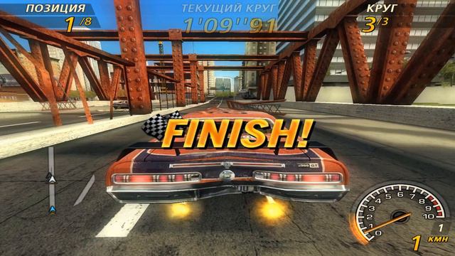 FlatOut 2 гонка Уровень 2 Тессти на трассе смотреть онлайн