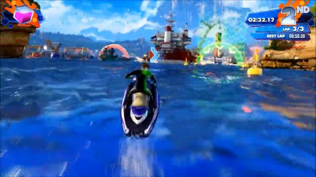 Kinect Sports Rivals water riding fun January 2016. смотреть онлайн