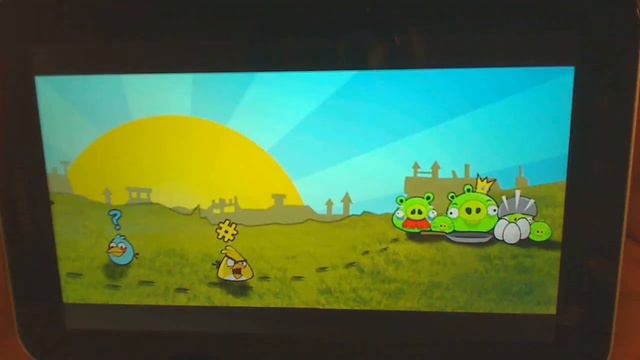Angry Birds on Galaxy Tab смотреть онлайн