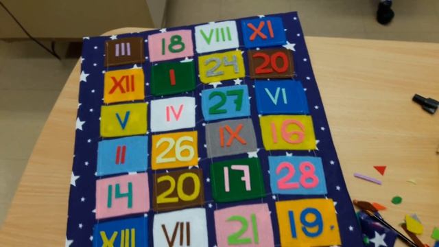 РОЖДЕСТВЕНСКИЙ КАЛЕНДАРЬ своими руками:)) смотреть онлайн