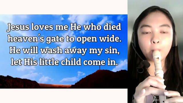 Jesus Loves Me | Accompaniment | Piano | Recorder смотреть онлайн