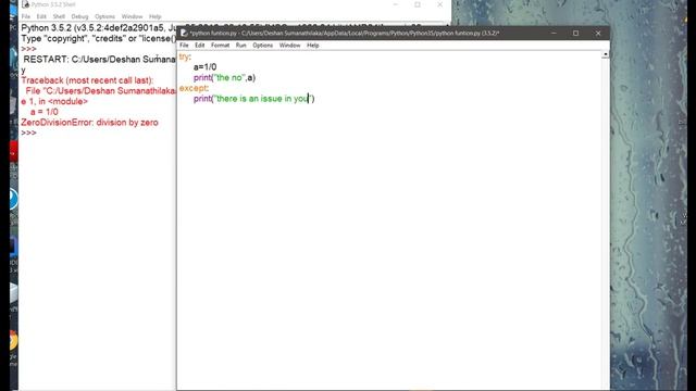 Exceptions Handling in Python - Tutorial 11 смотреть онлайн