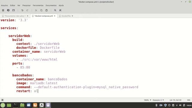 IFSP (Campus HTO) - ADS - Serviços de Rede - Docker Compose (Cadastro com Apache PHP e MariaDB) смотреть онлайн
