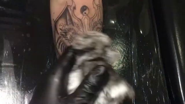 CADUCEU COM DRAGÕES | Dragons - Tattoo Time Lapse #85 смотреть онлайн