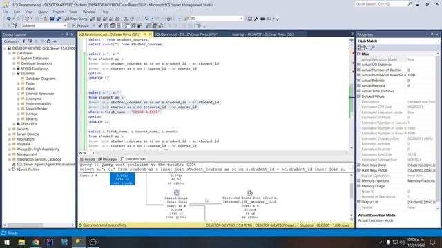 Ejemplo base de Datos Paralelas | SQL Server смотреть онлайн