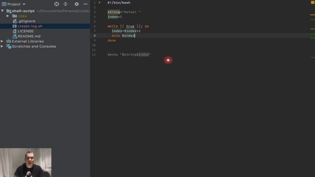 Shell Script to simulate logs and using TAIL смотреть онлайн