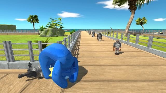 Jump Over Titanoboa - Animal Revolt Battle Simulator смотреть онлайн
