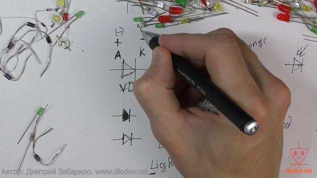 8.1. Светодиоды и диоды. Принцип работы. Условное графическое обозначение смотреть онлайн