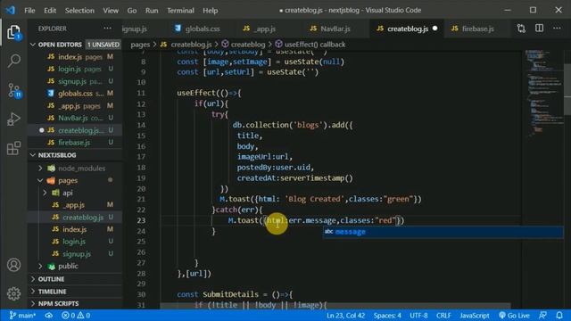 Next js with Firebase course | Blog app | Next js tutorial in Hindi | Next js in one video смотреть онлайн