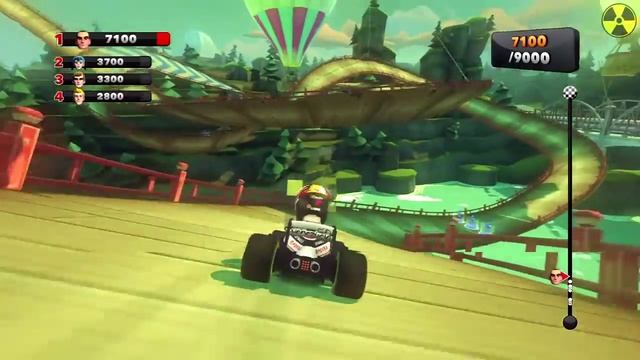 F1 Race Stars: Career Mode Walkthrough (9/30) - Trophy Chase Triplet [360/PC/PS3/WiiU] смотреть онлайн