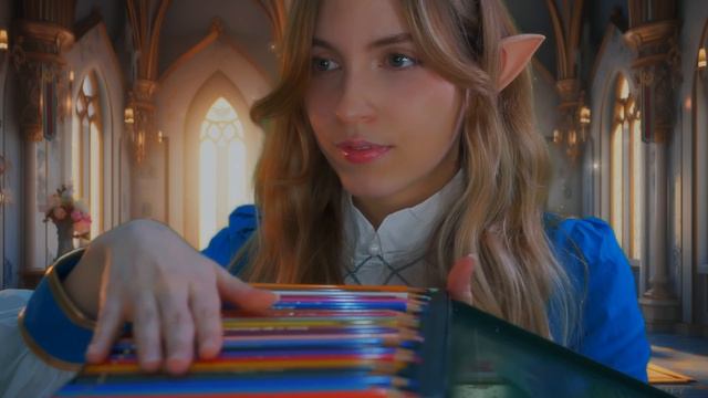 ASMR ZELDA ✧ ¡Eres mi papel! ✧ Castillo de Hyrule 🏰✨ смотреть онлайн